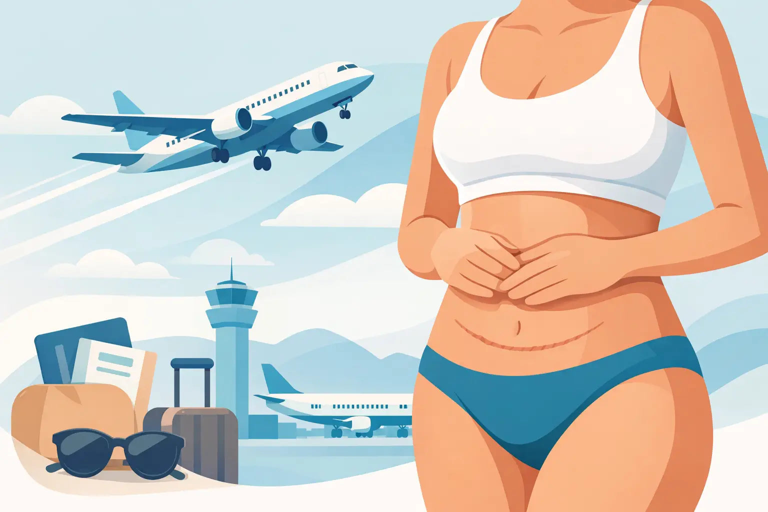 Can I Fly After Tummy Tuck? Timing and Safety